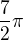 $\frac{7}{2}\pi $