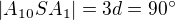 $|A_{10}SA_1|=3d=90^\circ$
