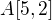 $A [5,2]$