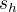 $s_h$