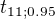$t_{11;0.95}$