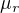 $\mu _{r}$