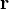 $\textbf{r}$
