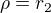 $\rho=r_2$
