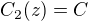 $C_2(z)=C$