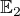 $\mathbb{E}_2$