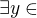 $\exists y\in $