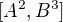 $[A^{2},B^{3}]$