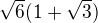 kopírovat do textarea $\sqrt 6(1+\sqrt 3)$