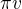 $\pi v$
