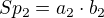 $Sp_2 = a_2 \cdot b_2$