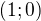 $(1;0)$