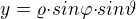 $y=\varrho{\cdot}sin{\varphi}{\cdot}sin{\vartheta}$