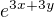 $e^{3x+3y}$
