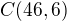 $C(46,6)$