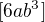 $[6ab^3]$