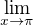 $ \lim_{x\to\pi }$