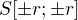 $S[\pm r;\pm r]$