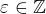 $\varepsilon\in\mathbb{Z}$