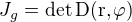 kopírovat do textarea $J_{g}=\det\rm{D}(r,\varphi)$