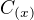 $C_{(x)}$