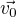 $\vec{v_{0}}$