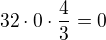 kopírovat do textarea $32\cdot 0\cdot \frac{4}{3}=0$