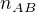 $n_{AB}$