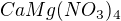 $CaMg(NO_{3})_{4}$