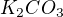 $K_{2}CO_{3}$