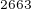 $^{2663}$