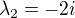 kopírovat do textarea $\lambda_2=-2i$