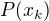 $P(x_k)$