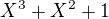 kopírovat do textarea $ X^3+X^2+1$