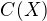 $C(X)$