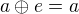kopírovat do textarea $a\oplus e=a$