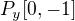 $P_{y}[0,-1]$