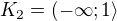 $K_2=(-\infty ;1\rangle$