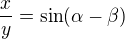 kopírovat do textarea $\frac xy=\sin(\alpha-\beta)$