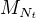 $M_{N_t}$