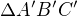 $\Delta A'B'C'$