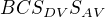 $BCS_{DV}S_{AV}$
