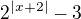 $2^{|x+2|}-3$