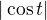 $|\cos t |$