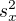 $s_{x}^{2}$