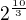$2^{\frac {10}{3}}$