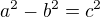 kopírovat do textarea $a^2-b^2=c^2$