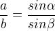 kopírovat do textarea $\frac{a}{b} = \frac{sin \alpha }{sin \beta }$