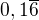 $0,1\overline{6}$