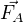 $\vec{F_A}$